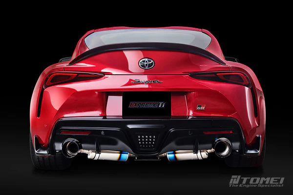 Tomei Dual Exit Full Titanium Expreme Ti Catback Exhaust Type-D - Toyota Supra 2020+