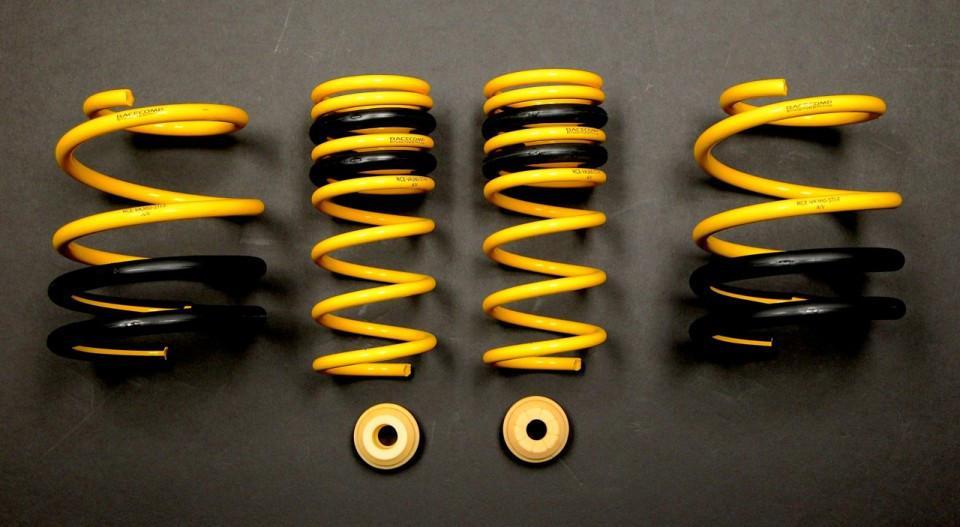 Racecomp Engineering Yellow Lowering Springs - Subaru WRX 2015+